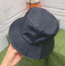 bai cheng Double Letters Mens Womens Designer Bucket Hat For Men Women Designers Sunhat Fashion Sun Hat Black High Quality Baseball Cap Ball Caps