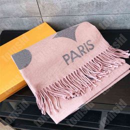 bai cheng Winter Warm Cashmere Designers Scarves For Women Men Fashion Wool Scarfs Brand Old Flower Print Luxury Scarfs Classic Soft Shawl Wrap