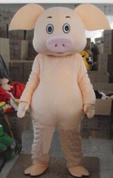 Christmas Pig Mascot Costume Cartoon Outfit Game Adult Furry Costume Halloween Party Birthday Dress