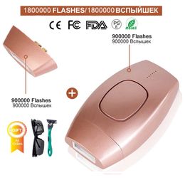 1800000 Flash Permanent IPL Epilator Laser Hair Removal depiladora Electric poepilator Painless Remover dropship 220819