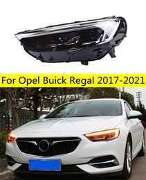 Car Tuning Headlights for Opel Buick 20 17-2021 Regal LED Headlight High Low Beam Front Lamp Turn Signal Lights