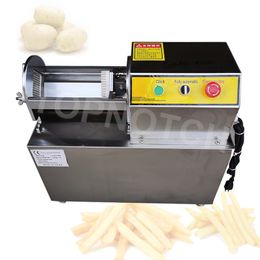 Industrial Electric Cassava Carrot Strip Cutter Machine Automatic French Fries Cutting Maker
