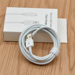 USB Fast Charger Cable Type C Micro V8 USB Cables Max 3A USBC Data Charging Cord for Note 10 S9 S10 Huawei Xiaomi With Retail Box