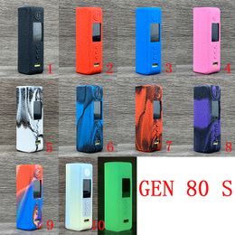 Protective Silicone Texture Case for Vaporesso GEN 80S 80 S Mod Kit Skin Sleeve Cover Wrap Gel Case