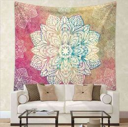 ic Elephant Mandala Carpet Wall Hanging Bohemian Flowers Home Decorative Rugs Spread Sofa Cover Tapestry J220804