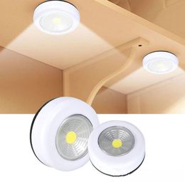 Wall Lamp Self Adhesive Wireless COB LED Under Cabinet Light Wardrobe Cupboard Drawer Closet For Bedroom Kitchen Night LightWallWall