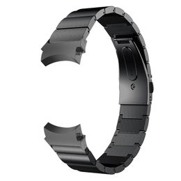 For Samsung Galaxy Watch 4 5 Band 40mm 44mm/Galaxy Watch 4 Classic 46mm 42mm/5 pro 45mm No Gaps strap Stainless Steel Bracelet 220819