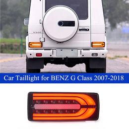 LED Turn Signal Taillight for BENZ G Class W463 Tail Light 2007-2018 G55 G63 G500 Car Running Brake Fog Lights Automotive Accessories