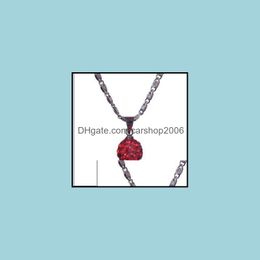 Pendant Necklaces Choker Diamond Chains Necklace Imitation Ladies Sier Charms Ball Crystal Chain Drop Delivery 2021 Jewelr Carshop2006 Dh9Mz