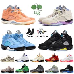 white beans UK - DJ Khaled x We The Bests Jumpman 5 Basketball Shoes 5s Expression Aqua UNC Concord Pinksicle Gore-Tex Offs White Green Bean Women Mens Trainers PSGs Racer Blue Sneakers