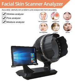 Adjustable Mirror Analyzer Detector Skin Analysis Machine Rgb & Uv Facial Face Withbest Selling Skin Analyzer