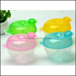 Other Baby Feeding Milk Powder Forma Dispenser Food Container Infant Storage Box Kids Rotating Three Grids Containers Mxhome D Mxhome Dhc4S