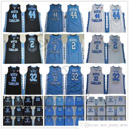 NCAA North Carolina Tar Heels Jersey 32 Luke Maye 2 Joel Berry 40 Barnes 5 Paige 15 Carter 44 Justin Jackson College Basketball Uomo donna giovani bambini