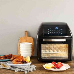 All-in One Multifuncyion Intelligent Air Fryer Without Oil Household Electric Air-Fryer Automatic Deep Fryer Kitchen Appliances T220819