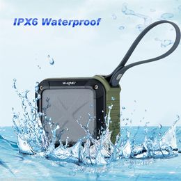 Sport W-King IPX6 wasserdichte Bluetooth S7 Bike Lautsprecher Outdoor Schocksicherer drahtloser NFC TF-Kartenspiel- Mikrofon Dusche 218x