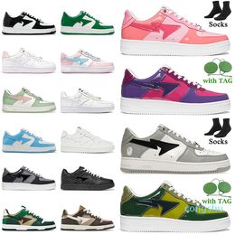 D Sta Colour Sk Camo Combo Pink Casual Shoes for Women Mens Stas Purple Grey Black White Red Pastel Pack Green Orange Platform Trainers S s Platm 15