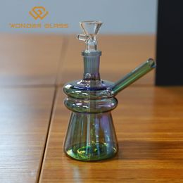 OB-2236 5.5Inches Mini glass smoking pipes Hookah With 14mm male joint