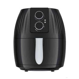 Air Fryer Household Smart 5.5L Large Capacity Electric Fryer Fries Machine Air Fryer T220819