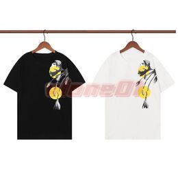 Men Womens Casual Tee Designer Mens Floral Logo Print Tops Couples Outside Summer T Shirts Asian Size S-2XL