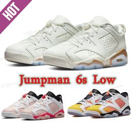 2022 Neueste Jumpman 6s Low Mens Basketball Schuhe Womens 6 Atmosph￤re Mondneue Dongdan M￤nner Designer Fashion Trainer Outdoor Sport Sneakers Gr￶￟e 36-47 US 5.5-13