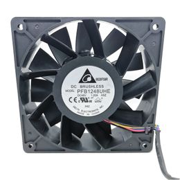 cooling fan 12038 48v 1.2a PFB1248UHE 4wire