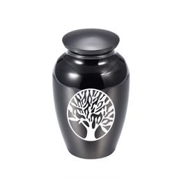 small memorial urns Australia - Tree of Life Small Keepsake Urns for Ash Mini Cremation Urns for Ashes Memorial Ashes Holder Pet 70x45mm238z