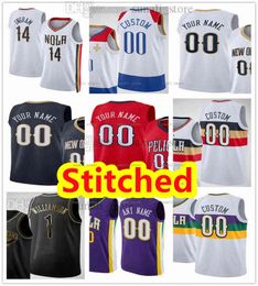 Stitched Basketball Jersey Zion Devonte' 4 Graham Brandon 14 Ingram Eric 5 Bledsoe 1 Williamson Jaxson 10 Hayes Kira 13 Lewis Jr. Josh 3 Har