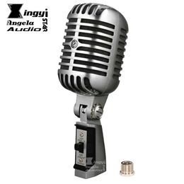 Deluxe vocale retr￲ professionale microfono classico microfono microfono microfonoe microfonoe mikrofon kara270k