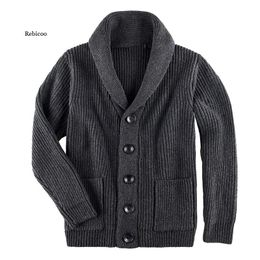 Men's Jackets Men Male Sweater Coat Knitting Solid Outdoor Outwear Fashion Clothing Spring Autumn Casual Jacket Sport CoatMen's