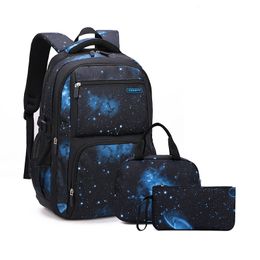 School Bags Waterproof Kids Backpack Set Primary Backpacks Children For Boys Girls Schoolbag Mochila Infantil ZipSchool