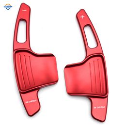 For Ford Explorer 2013-17 Steering Wheel Aluminium Alloy Shift Paddle Extended Sports Red Shifters