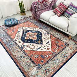 Carpets Area Rug Large American For Living Room Country Garden Bedside Blanket Retro Persian Bedroom Carpet Rugs Floor MatCarpets