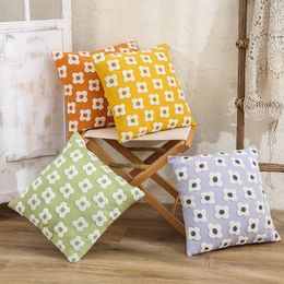 Cushion/Decorative Pillow Factory Direct Sale Modern Minimalist Embroidery Pillowcase Home Model Room Sofa Bedside Without Core Cushion Cove