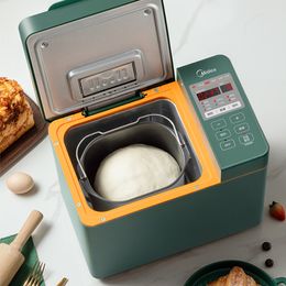 Midea 220V Máquina de Pão Torradeira Misturador de Massa de Café da Manhã Reserva Multifuncional Espalhador Automático Máquina Inteligente para Fazer Pão Caseiro