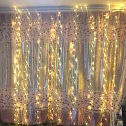 Strings X 2M Curtain LED Lights Decoration For Room Wedding Christmas Garland Icicle String Party Holiday Lighting OutdoorLED