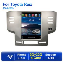 Car Video GPS Stereo Head Unit 9 Inch Android for 2005-2009 Toyota Old REIZ Muntimedia Player Support Rearview Camera USB