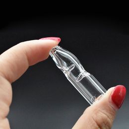 wholesale OD 12mm Glass Philtre Tips bat One Hitter Pipe Dry herb tobacco cigarette Holder for glass tobacco bong