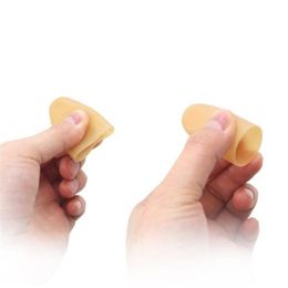 fake halloween fingers Canada - Props Funny Prank Tricky Toy Fake Parts Toys Joke Makers Soft Thumb Tip Finger Magic Tricks Vinyl Toys Christmas Halloween Gift YH255O
