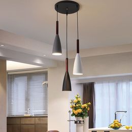 Pendant Lamps Led Modern Restaurant Three-headed Dining Room Lamp Iron Lighting Home Decoration Indoor LightingPendant