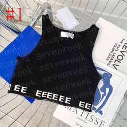 Sleeveless Vest Designers Letter T Shirts Womens Clothing Fashion Sexy Ladies Beach Tanks Tops For VacationIE3K