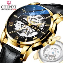 Wristwatches Luxury Automatic Mens Watch Business Waterproof Clock Top Brand Mechanical Men Quartz Wristwatch Relogio MasculinoWristwatches