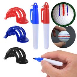 Golf Ball Line Clip Liner Marker Pen Template Alignment Marks Tool Putting Positioning Aids Outdoor Sport Tool