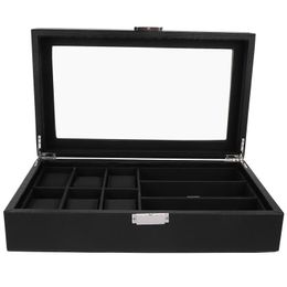 Watch Boxes & Cases Sunglasses Organiser Useful Eyeglass Storage Case Jewellery CaseWatch