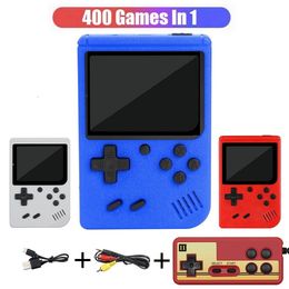 Retro Video Games Console Built-in 400 IN 1 Handheld Portable Pocket Mini Game Player for Christmas Gift Support double mode