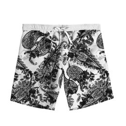 New Fashion 3D Print Paisley Bandana Woman Men Summer Beach Loose Shorts Casual Pants Polyester Plus Size S-7XL 004