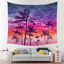 Beach Wall Hanging Rugs Blanket Boho Decoration Home Decor Bedroom Sheets Yoga Mat Mural Hippie Tapiz Gobelin J220804