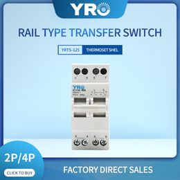 Switch 40A MTS Dual Power Manual Transfer Interlock Circuit BreakerSwitch