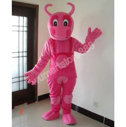 Halloween Cattle Mascot Costume Cartoon Theme Character Carnival Festival Fancy dress Adults Size Xmas Outdoor Party Outfit