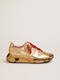 Ayakkabı Düşük Üst İtalyan el yapımı koşu tek oyun EDT kapsül koleksiyonu altın spor ayakkabılar