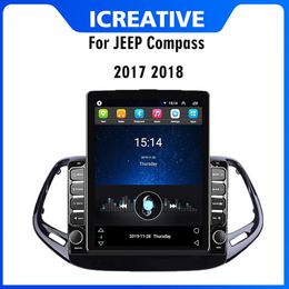 10.1 inch Android Car Video GPS Navigation Radio for 2017-Jeep Compass with USB Mirror Link